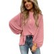 Women's New Round Neck Chiffon Blouse