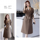 Trench Coat Women's Mid-length Casual Fashion Over The Knee Overcoat