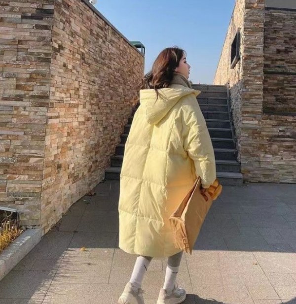 Korean Version Of Loose Padded Coat With Thick Warm Coat Tide