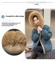 Women's Winter Korean Style Loose Mid-length Small Student Thickened White Duck Down Coat