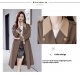 Trench Coat Women's Mid-length Casual Fashion Over The Knee Overcoat